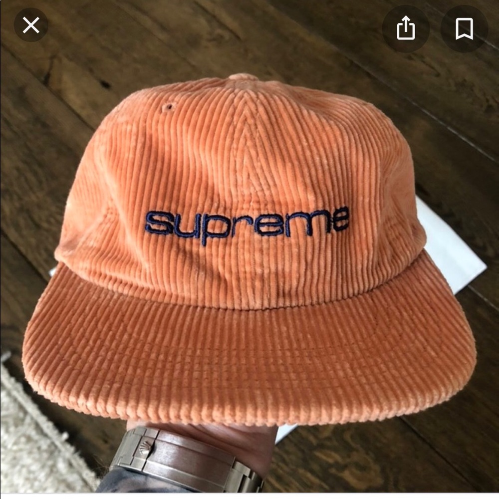 Corduroy Compact Logo 6-Panel